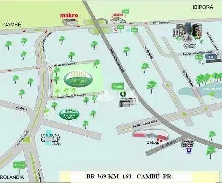 Terreno à venda, 728 m² por R$ 790.000,00 - Condomínio Villagio do Engenho - Cambé/PR - Foto 3