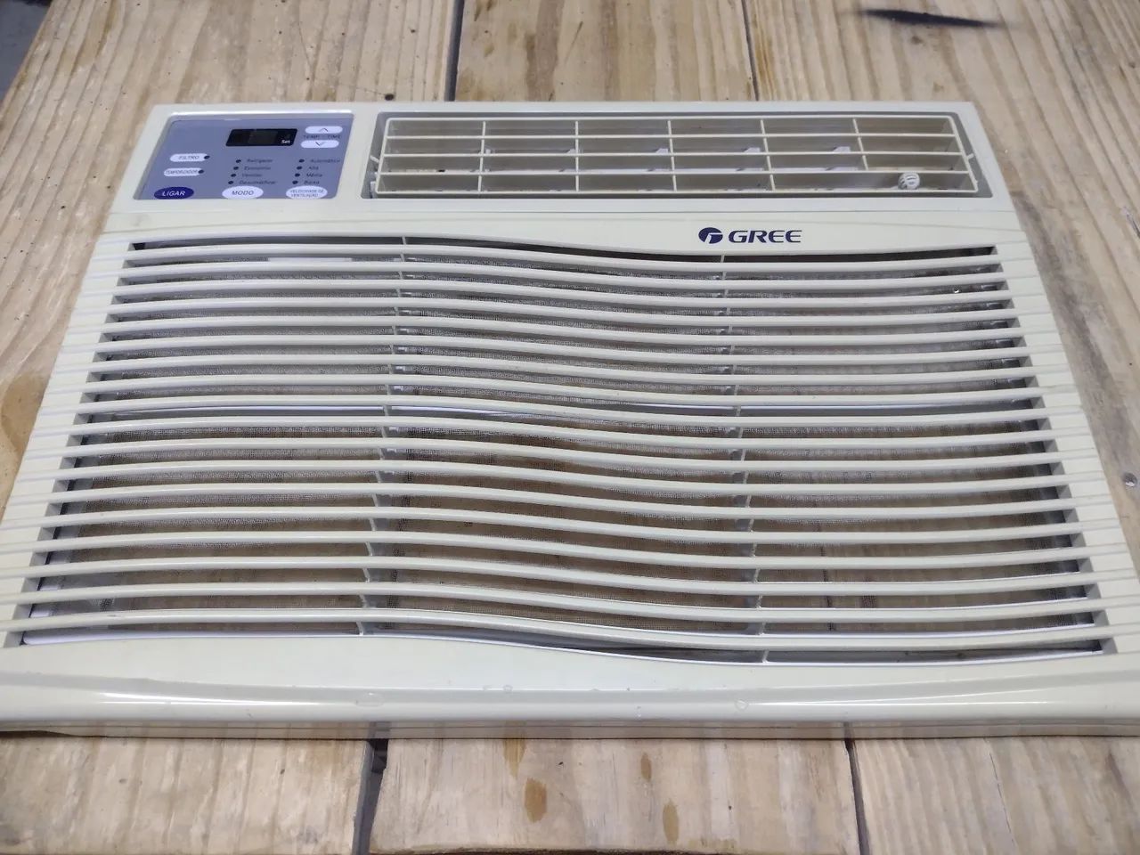 Painel Frente Ar Condicionado de Janela Gree Eletrônico