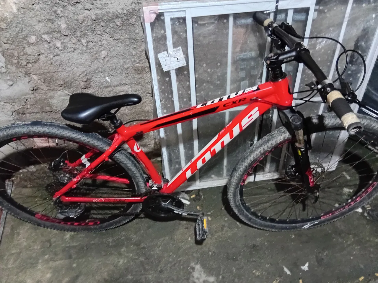 Bicicleta Lotus CXR Vermelha