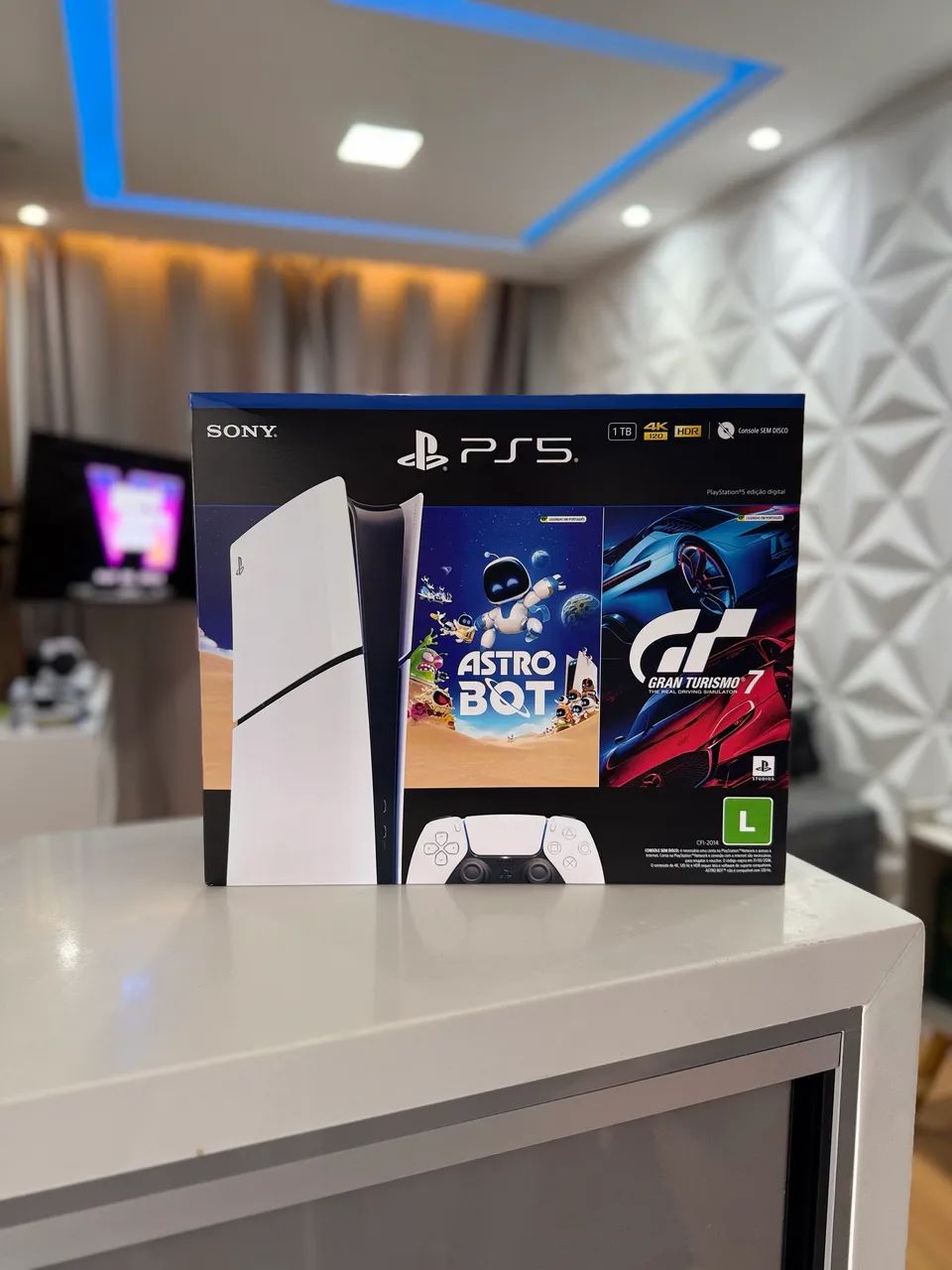 Playstation 5 slim digital lacrado - Foto 4