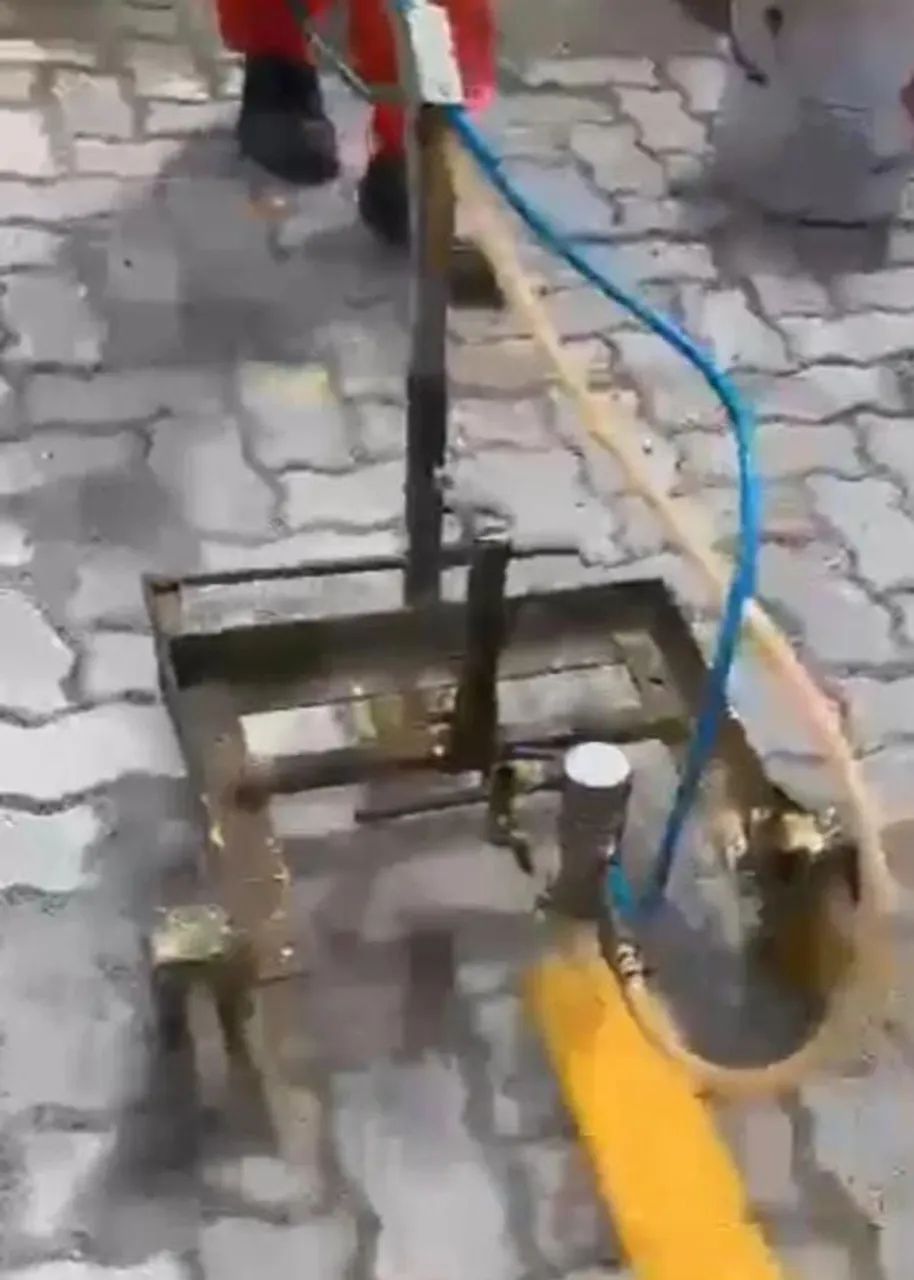 Carrinho auxiliar para sinalização viária, estacionamento e etc. - Foto 4