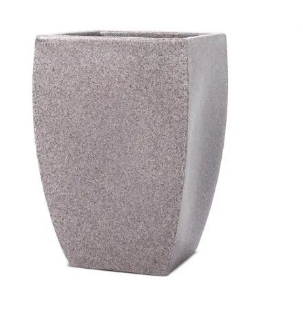 Vaso Quadrado Apolo Pedra 45 Terrano