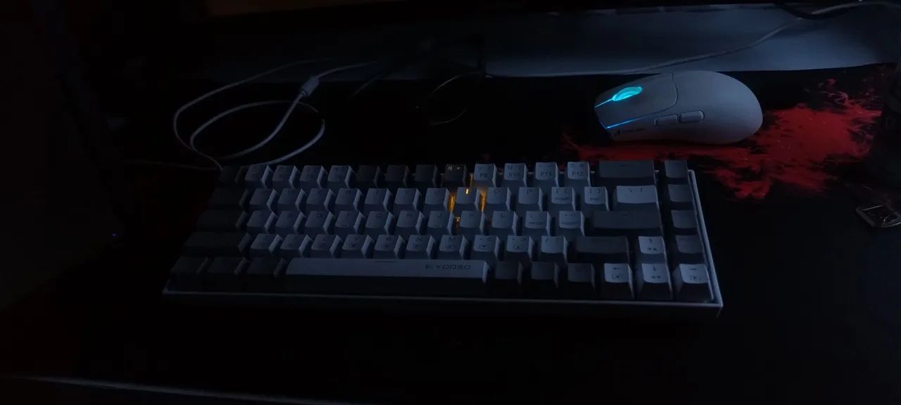 Teclado Mecânico Gamer E-Yooso - Novo 75%  - Foto 3