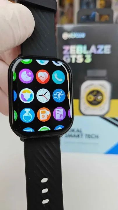SMARTWATCH ZEBLAZE GTS 3 Faz E Recebe Ligações PRETO - Foto 3