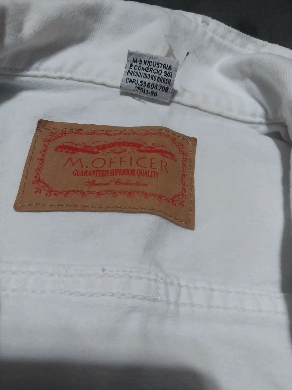 Jaqueta Jeans M Officer - Foto 3