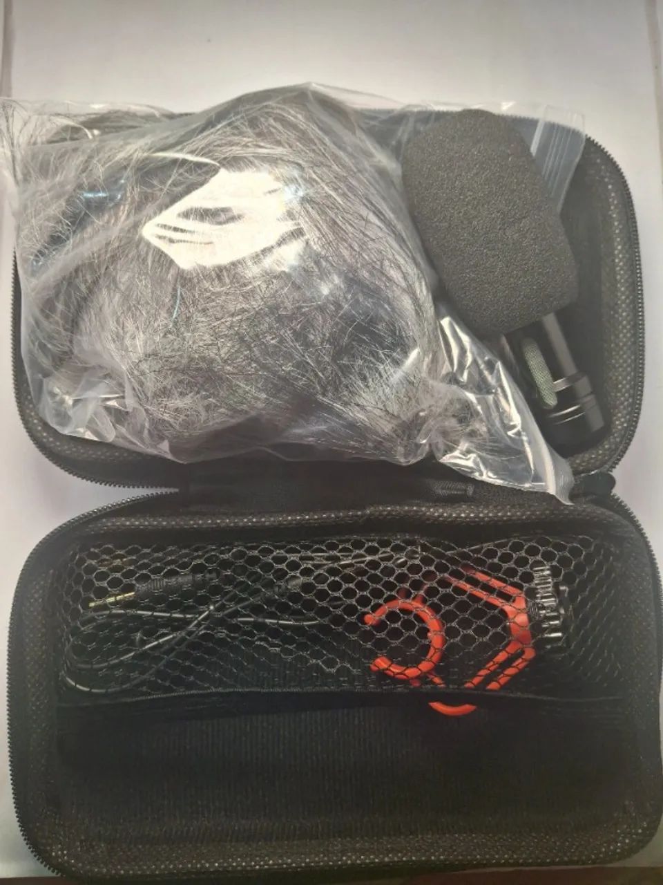 Microfone condensador profissional Andoer para camera e smartphone - Foto 2