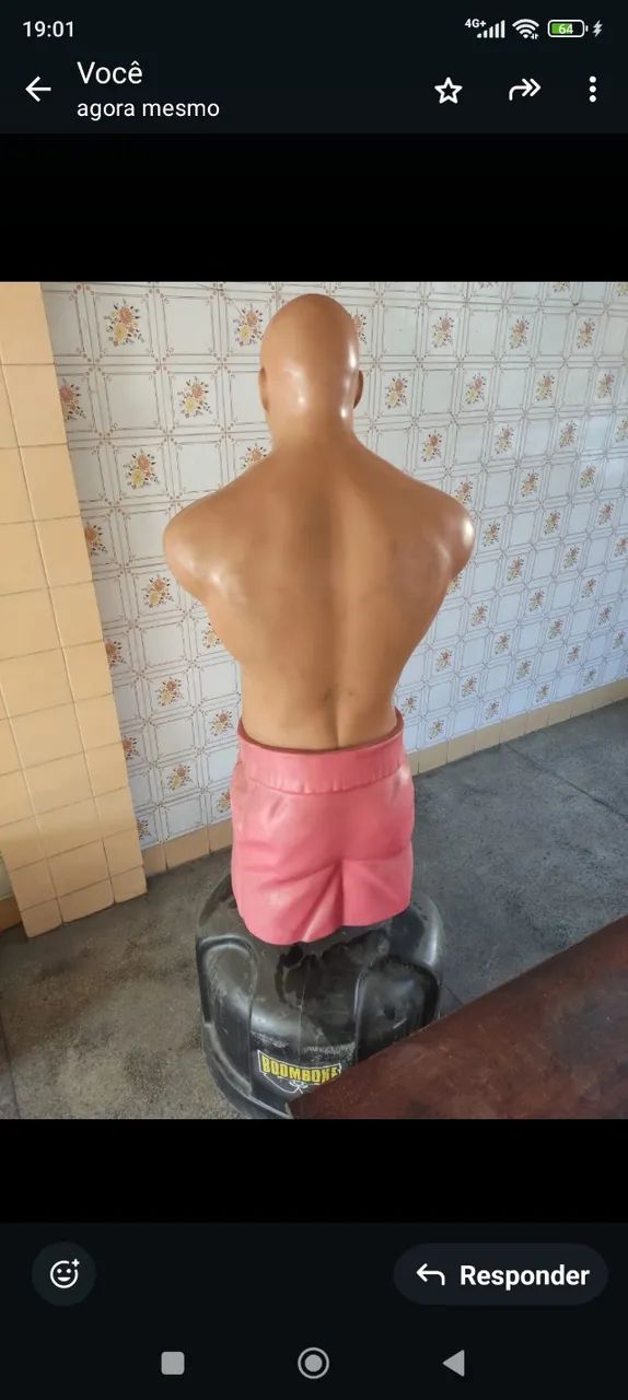 Boneco de treino boom boxe  - Foto 2