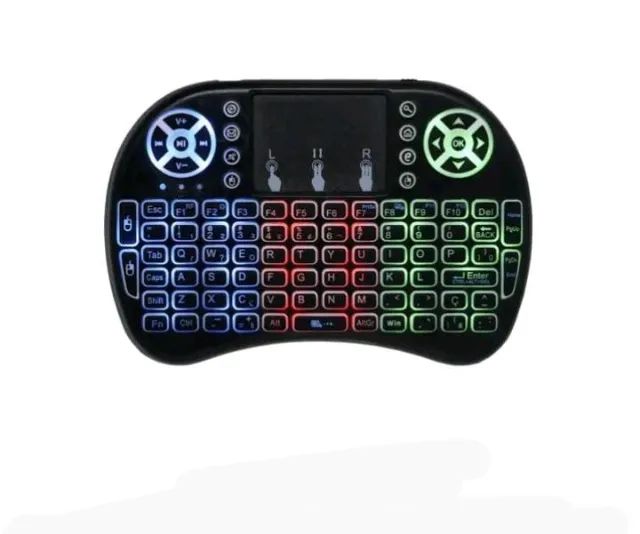 Mine Teclado Com  Touchpad Sem Fio - Foto 2