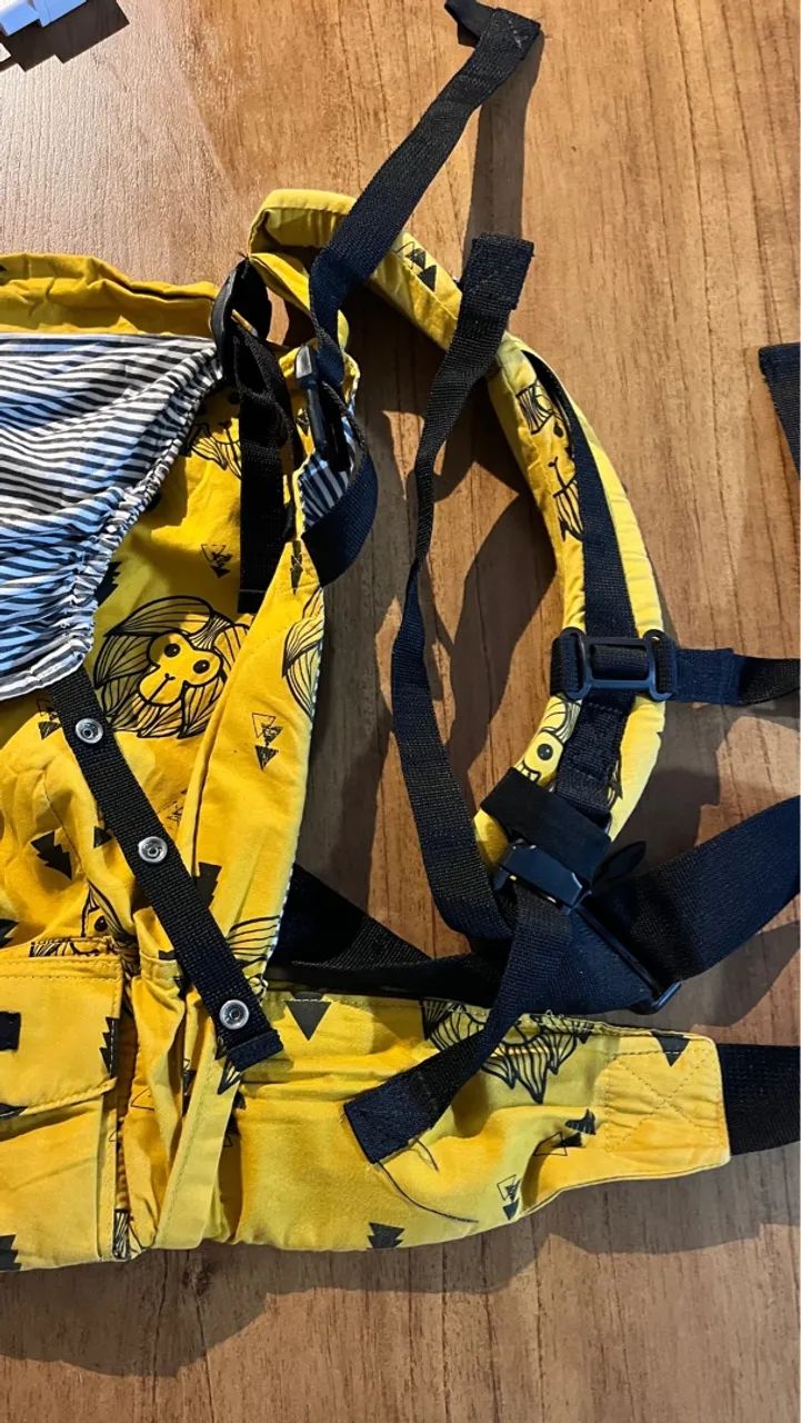 MOCHILA EVOLUTIVA CHICACHILA - carregador de bebê  - Foto 2