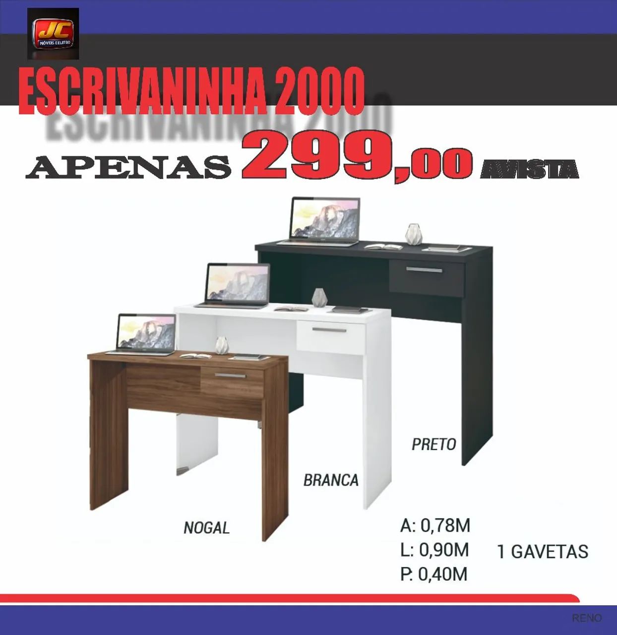 Escrivaninha mesa pc 