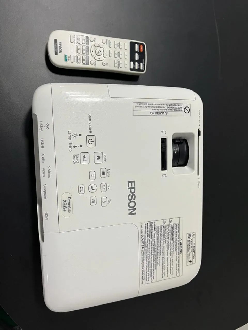 PROJETOR EPSON POWERLITE X36