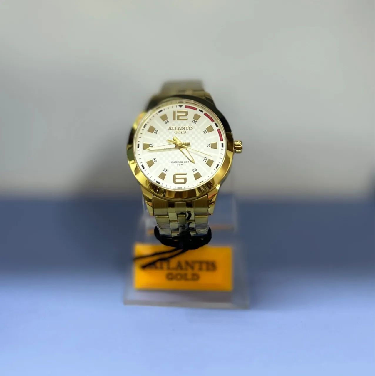 Relógio Atlantis Gold Branco  - Foto 2