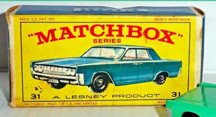 Lincoln Continental.Matchbox.Na caixa original. - Hobbies e