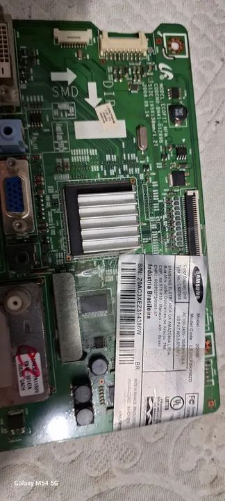 Placa mãe TV Samsung,ls20ecfskfmzd - Foto 4