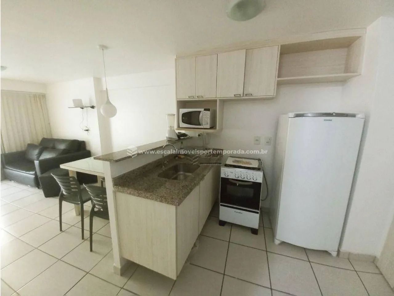Apartamento para alugar, 56 m² por R$ 180,00/dia - Meireles - Fortaleza/CE - Foto 2