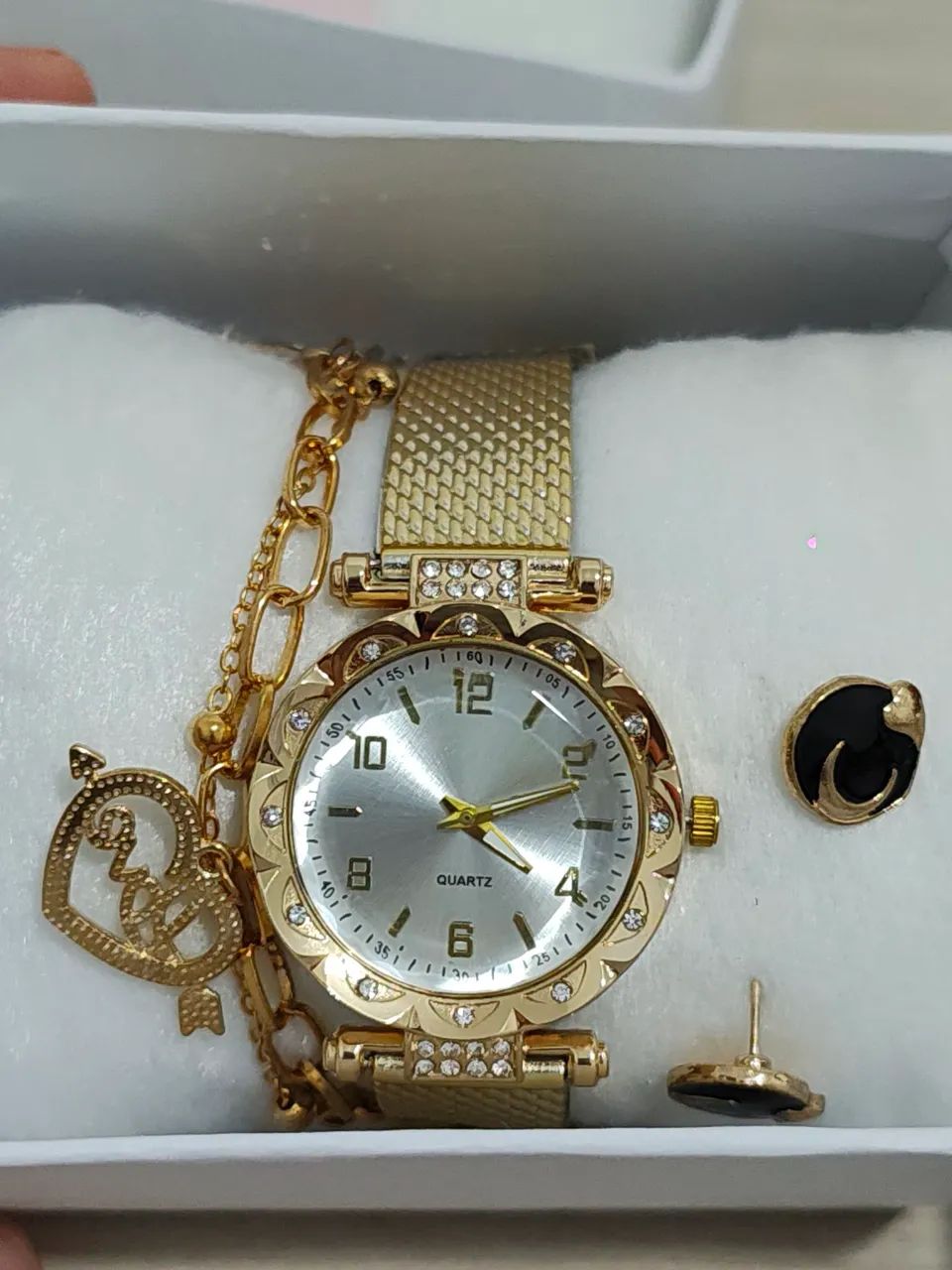 Relógio kit com pulseira  - Foto 3