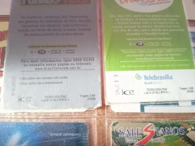 Cartões telefônicos Porão do Rock. - Foto 2
