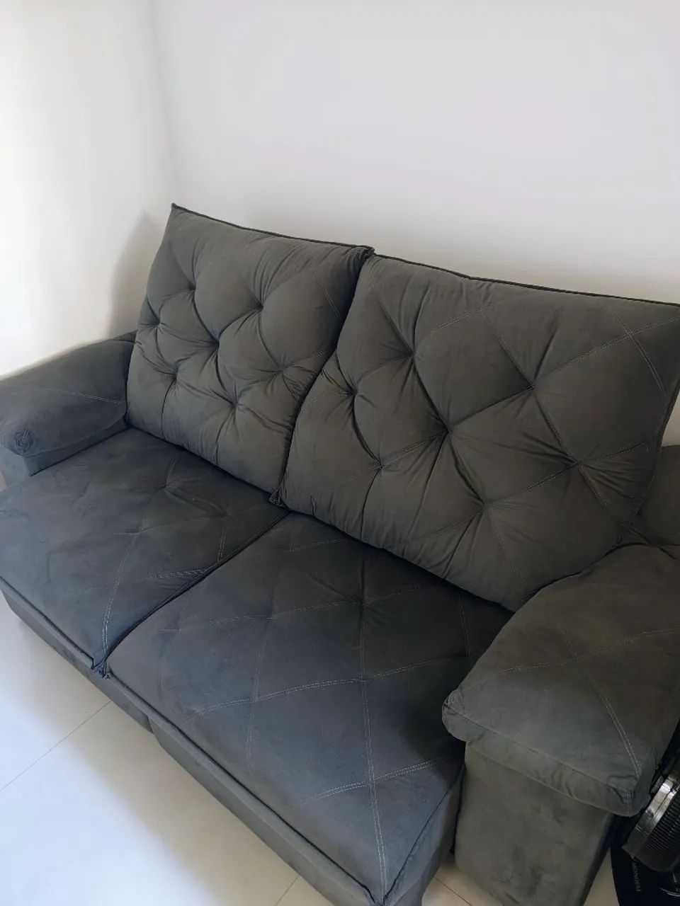 Sofá Retrátil e Reclinável 3 Lugares - Super Confortável! - Foto 2