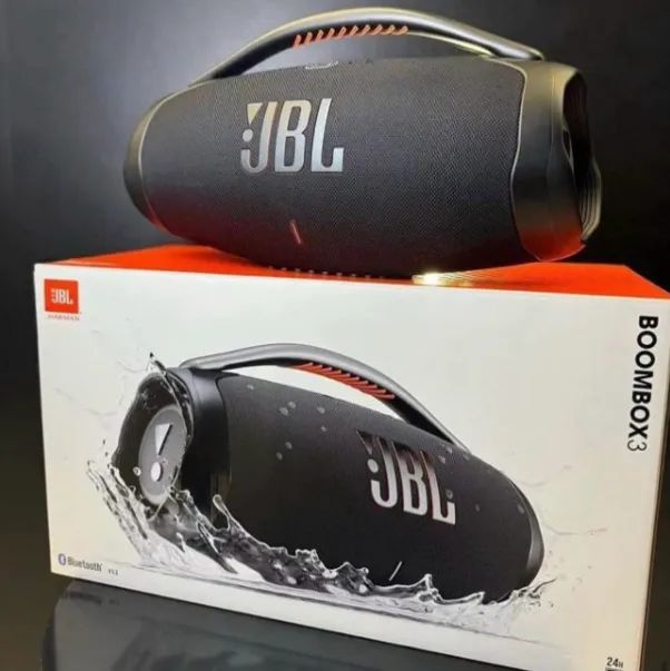 Potência extrema para qualquer festa | JBL Boombox 3 Lacrado Original ...