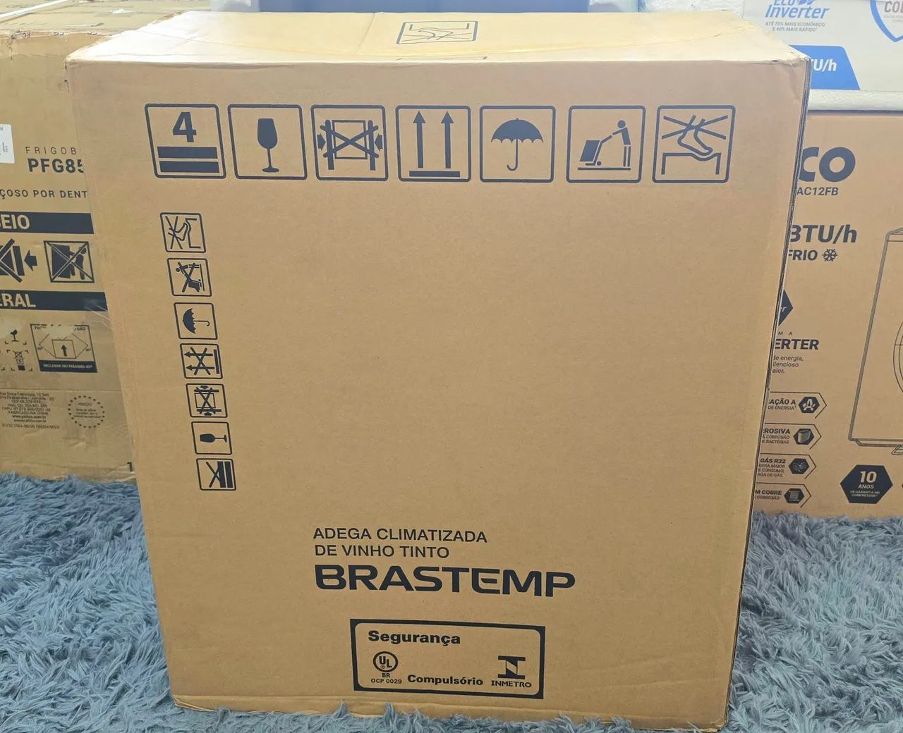 Adega Brastemp 127V 12 Garrafas Painel Touch Preta - Foto 4