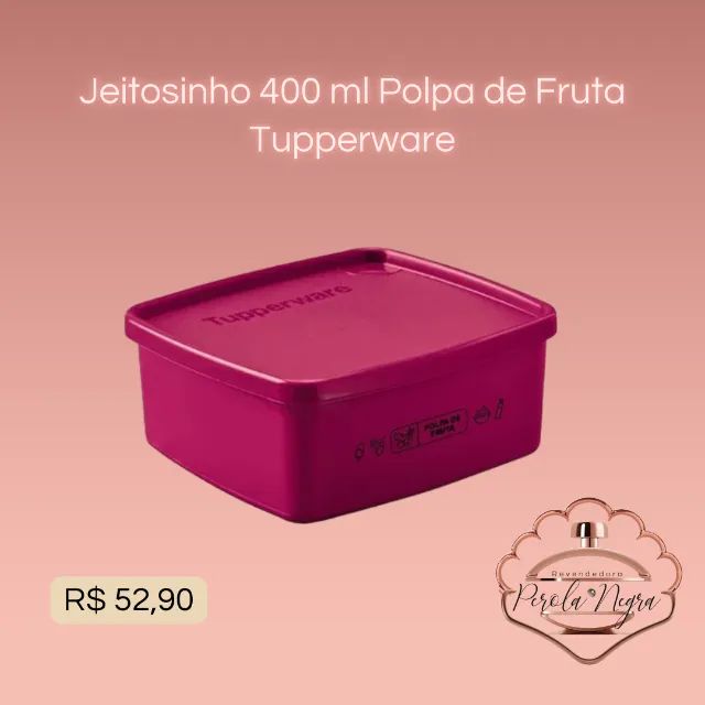 Jeitosinho Polpa de Fruta  400ml - Tupperware