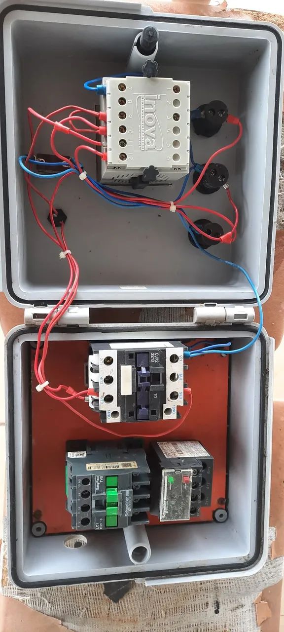 Quadro de comando Elétrico Inova, com contactora e termostato digital - Foto 4