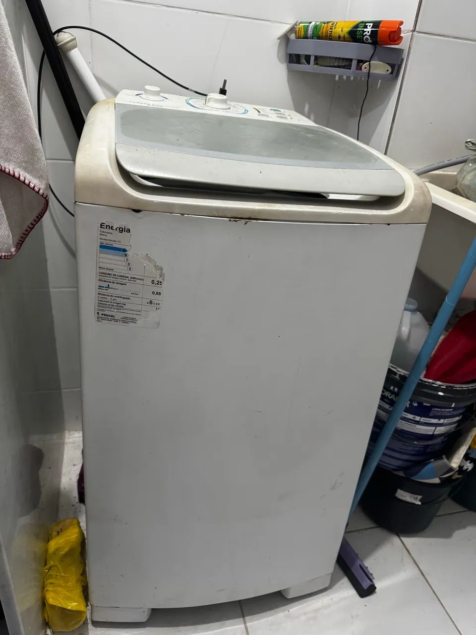 Máquina de lavar eletrolux 8kg