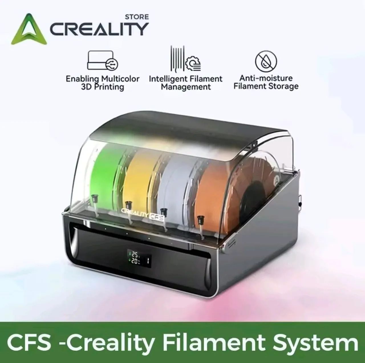 CFS - Sistema de Filamento Creality - Impressão 3D Multicolor