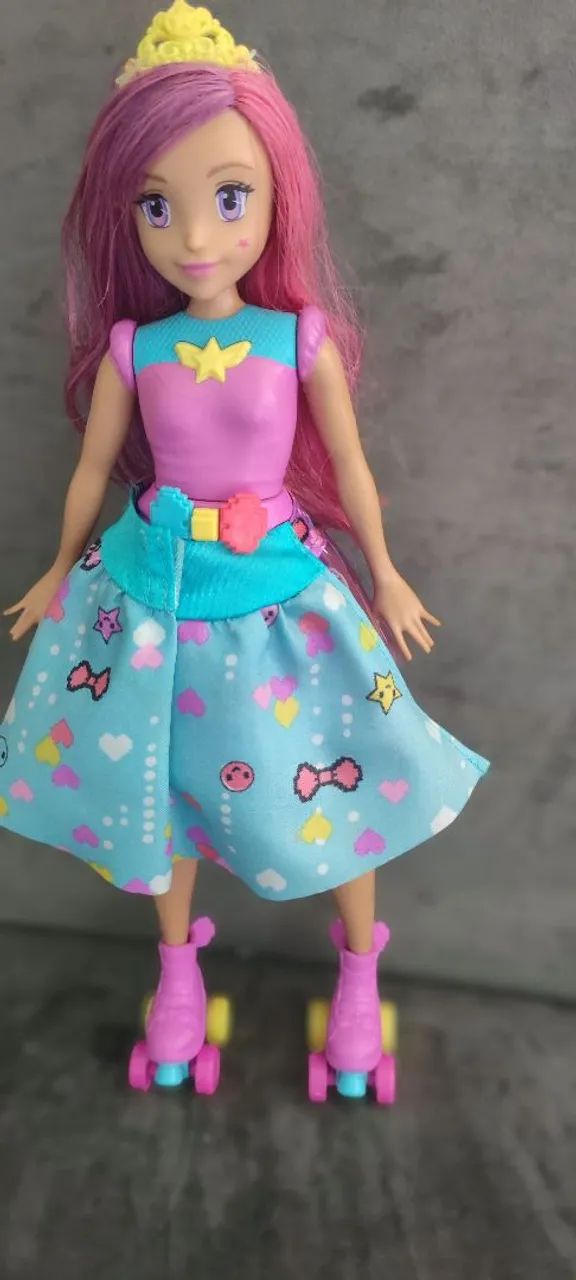 Boneca Barbie Amiga princesa vídeo games! Game Hero 2016