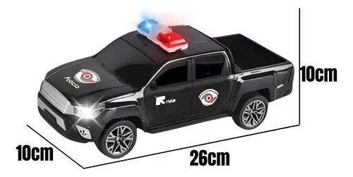 Caminhão de Polícia Controle Remoto - Foto 2
