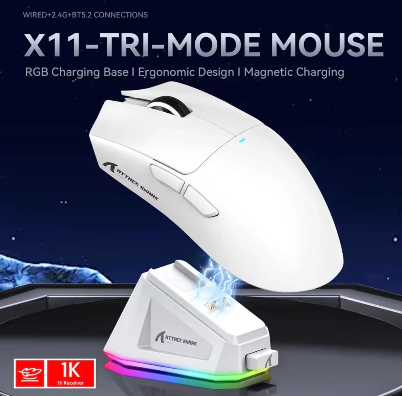 MOUSE ATTACK SHARK X1 - Sealed64407468396419121