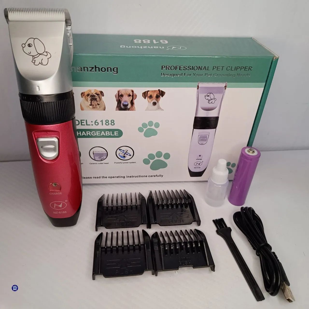 Máquina de Cortar Pelo para Cães - Foto 2