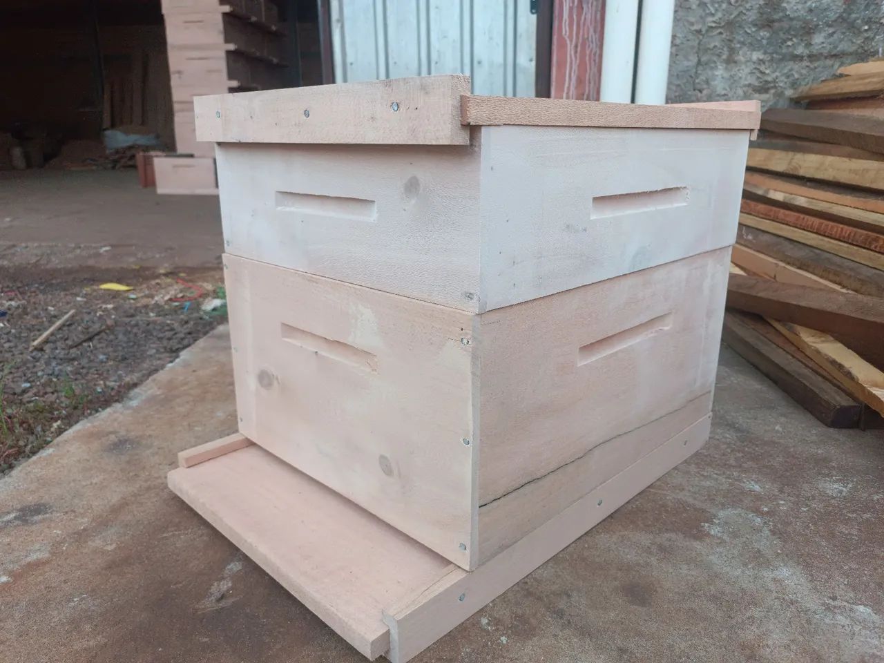 Caixa padrão langstroth para abelha apis