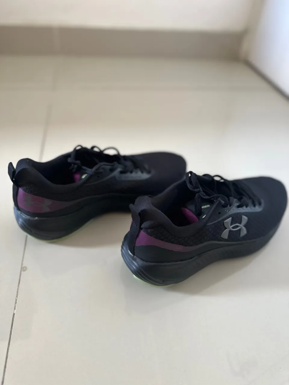 Tênis Under Armour Preto - Usado apenas uma vez