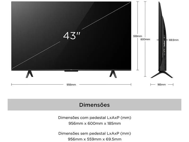 TV TCL 4K UHD - Foto 3