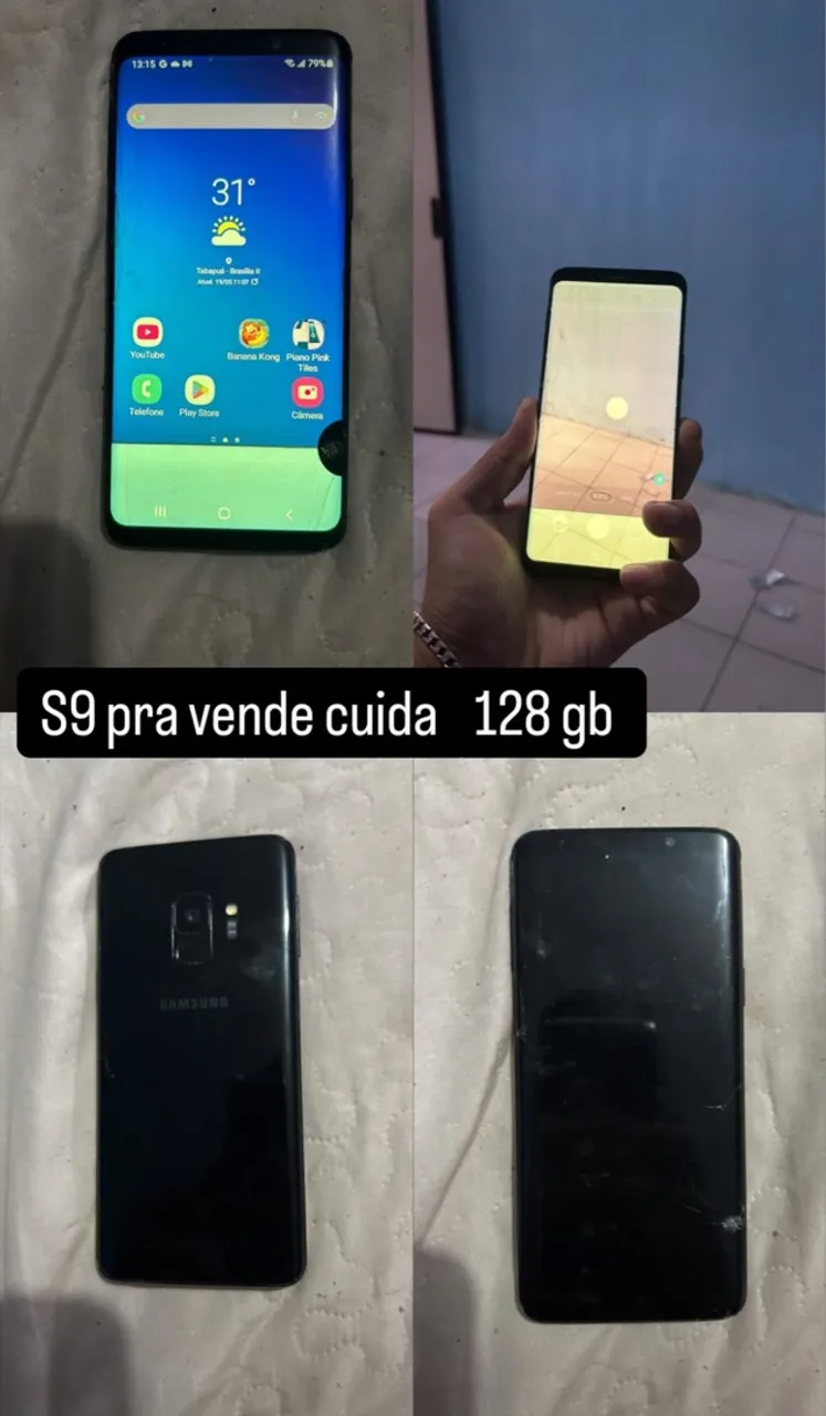 Perfeito cell só a tela mas da para meche por muito tempo o técnico falou