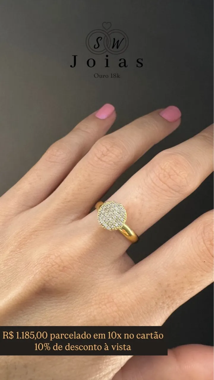 Anel de Ouro 18k