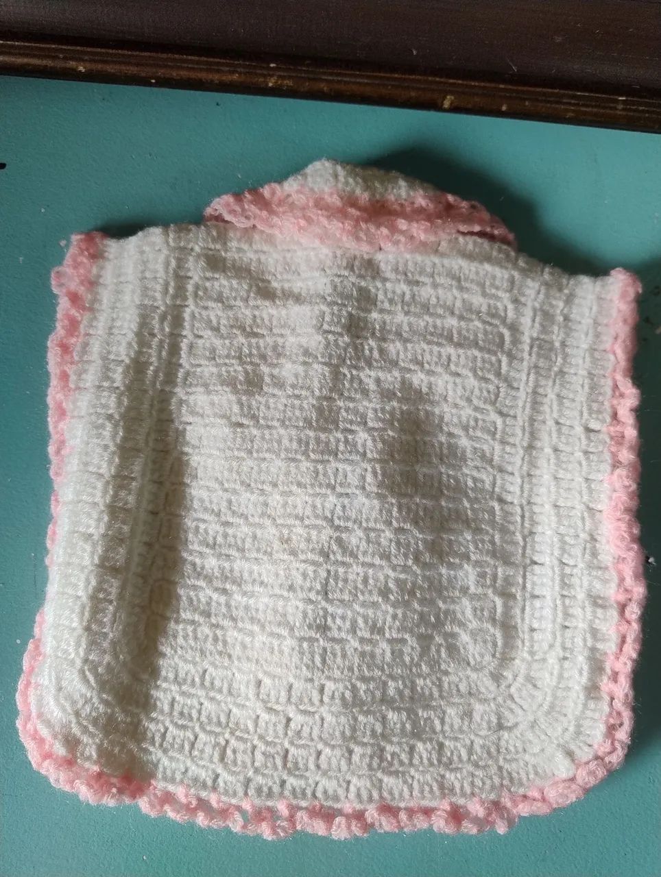 Blusa de tricô bebê antiga - Foto 3
