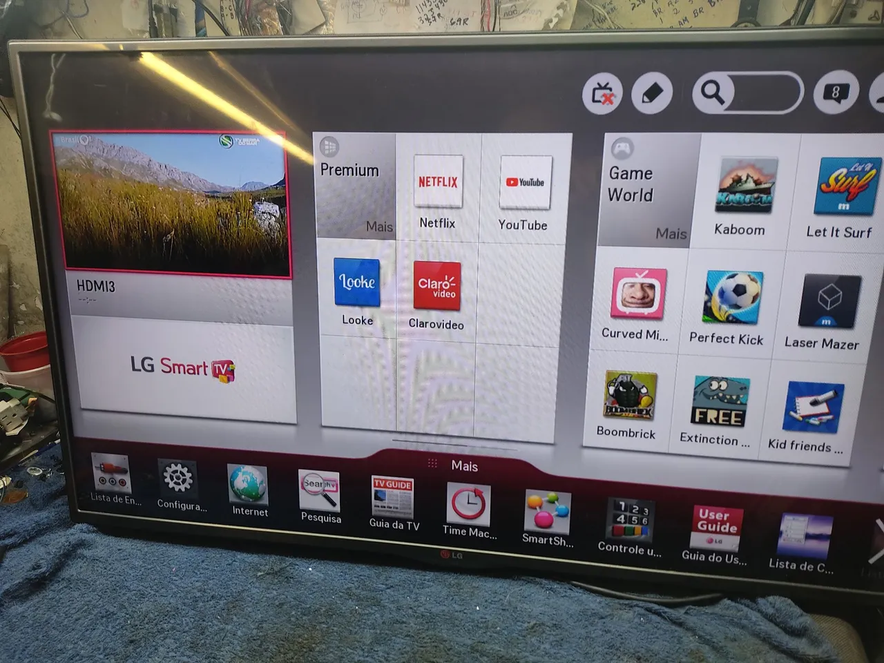 Smart TV LG 42 HDMI Digital LED com controle