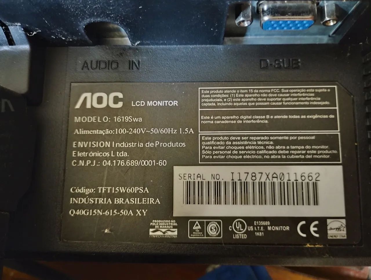 Monitor com defeito  - Foto 4