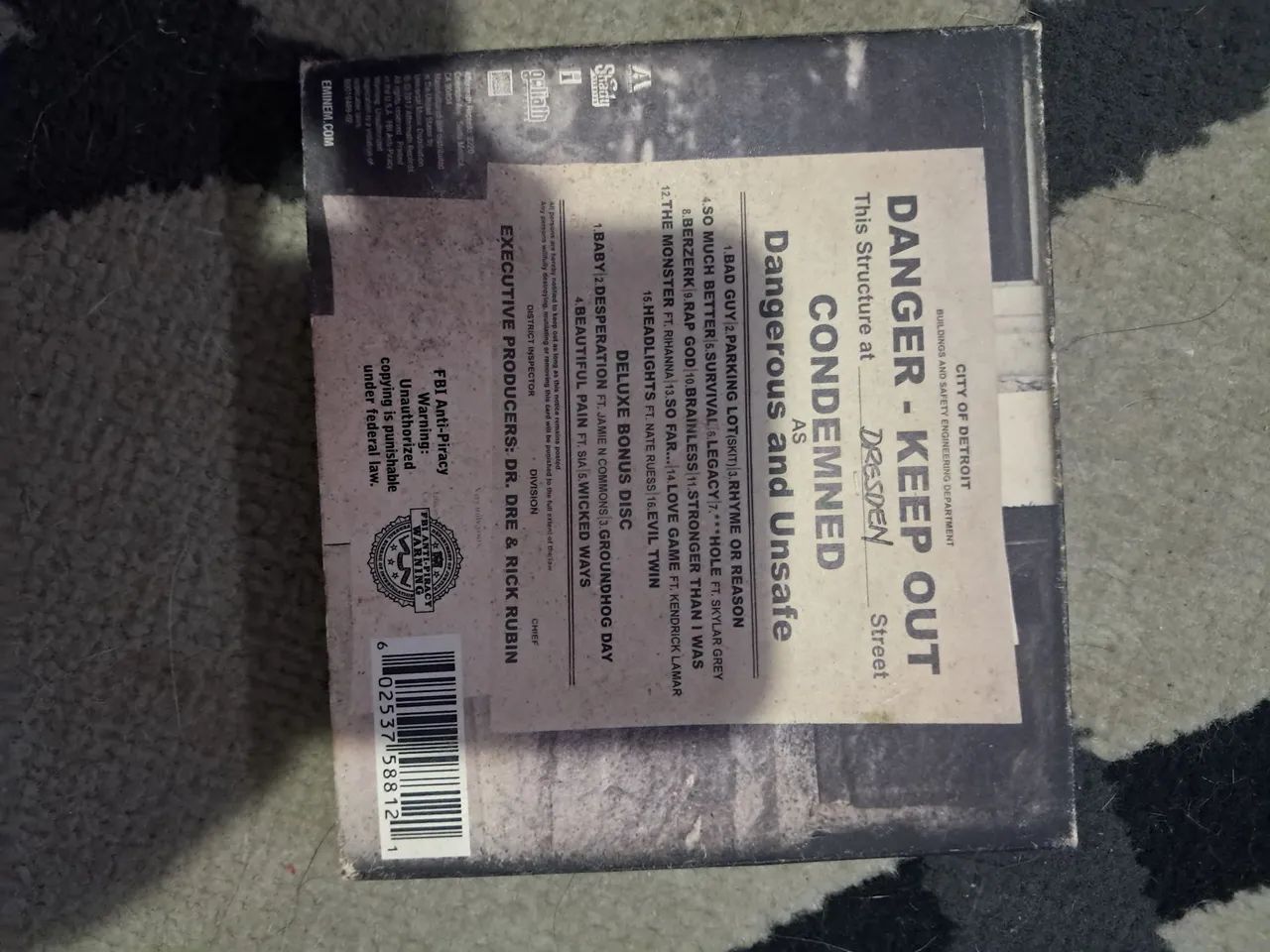 CD Eminem Marshall Mathers 2 LP64639699891713124