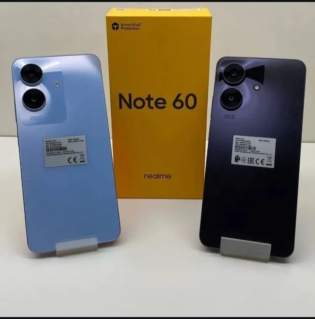 Realme Note 60 128GB 4GB RAM - Equipamento Compacto, Preço Justo 