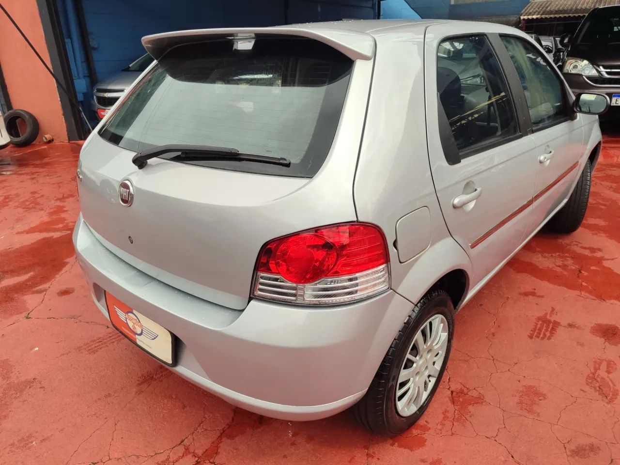 FIAT PALIO 1.0 MPI ELX 8V FLEX 4P MANUAL PRATA 2010 - Foto 3