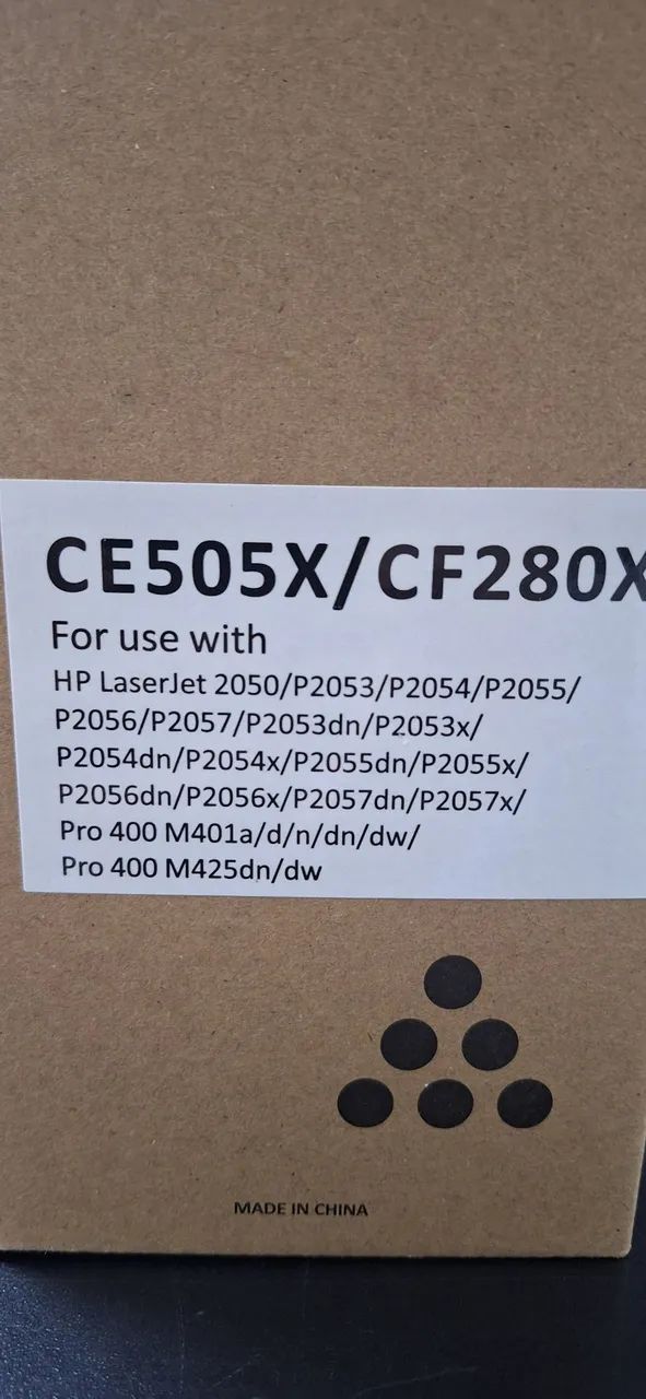 Cartucho de Toner HP CE505X  compativel novo - Foto 2