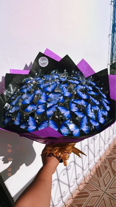 Buquê de Borboletas com LED