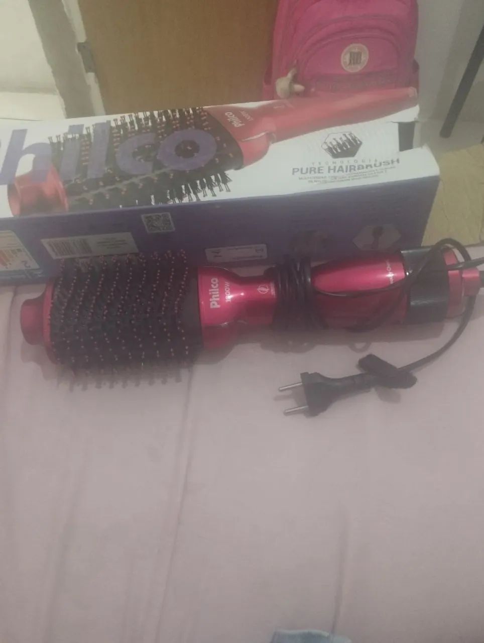 Escova Secadora Philco Pure Hairbrush 1300W - Nova