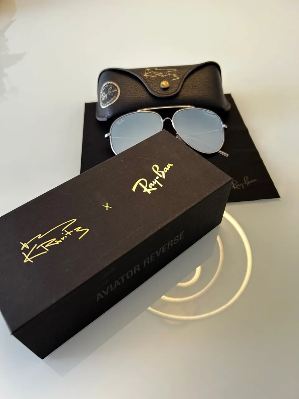 Ray-Ban Aviator Reverse - Edição Limitada Lenny Kravitz