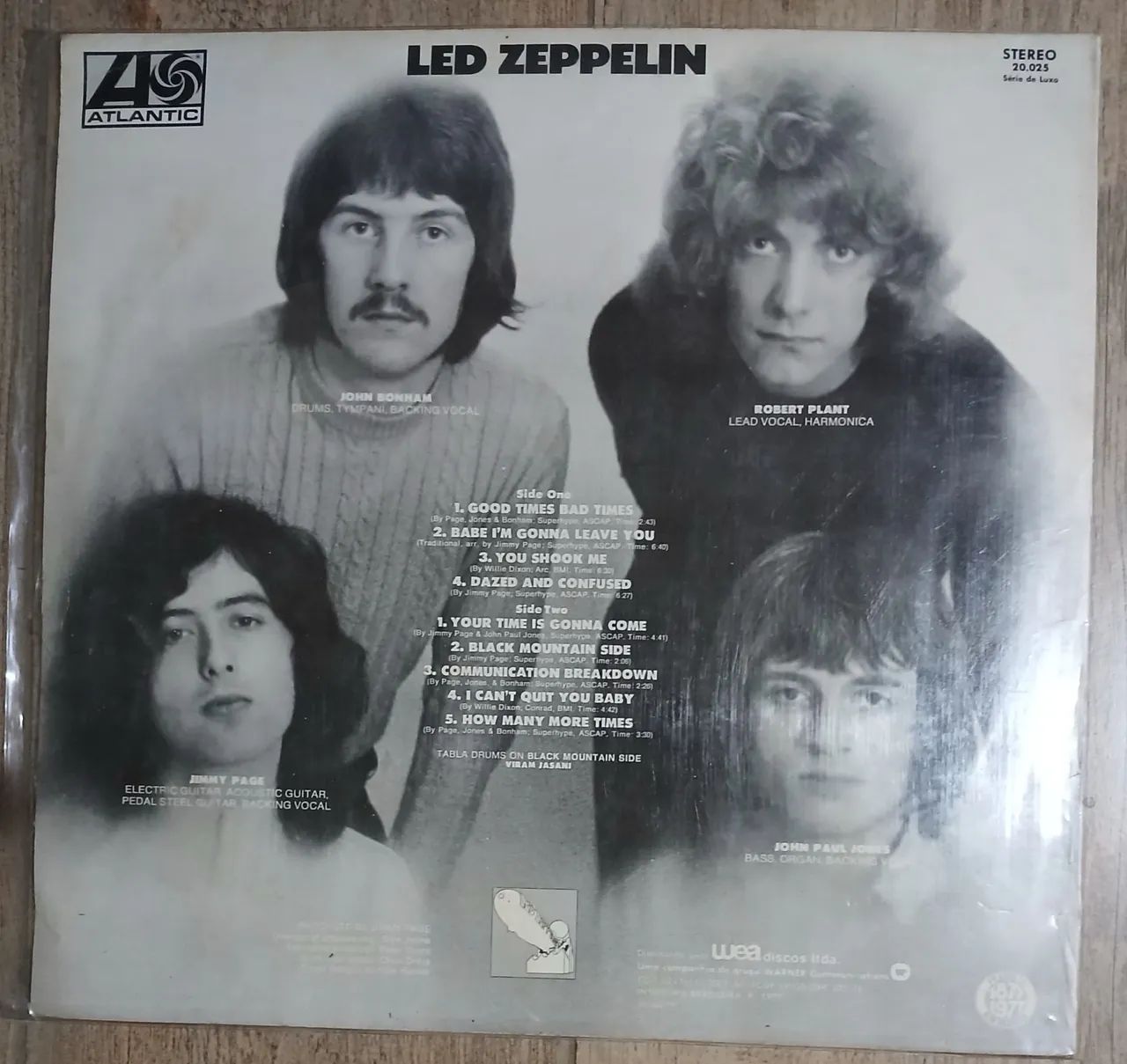Disco de Vinil Led Zeppelin I Importado Alemanha - Foto 2