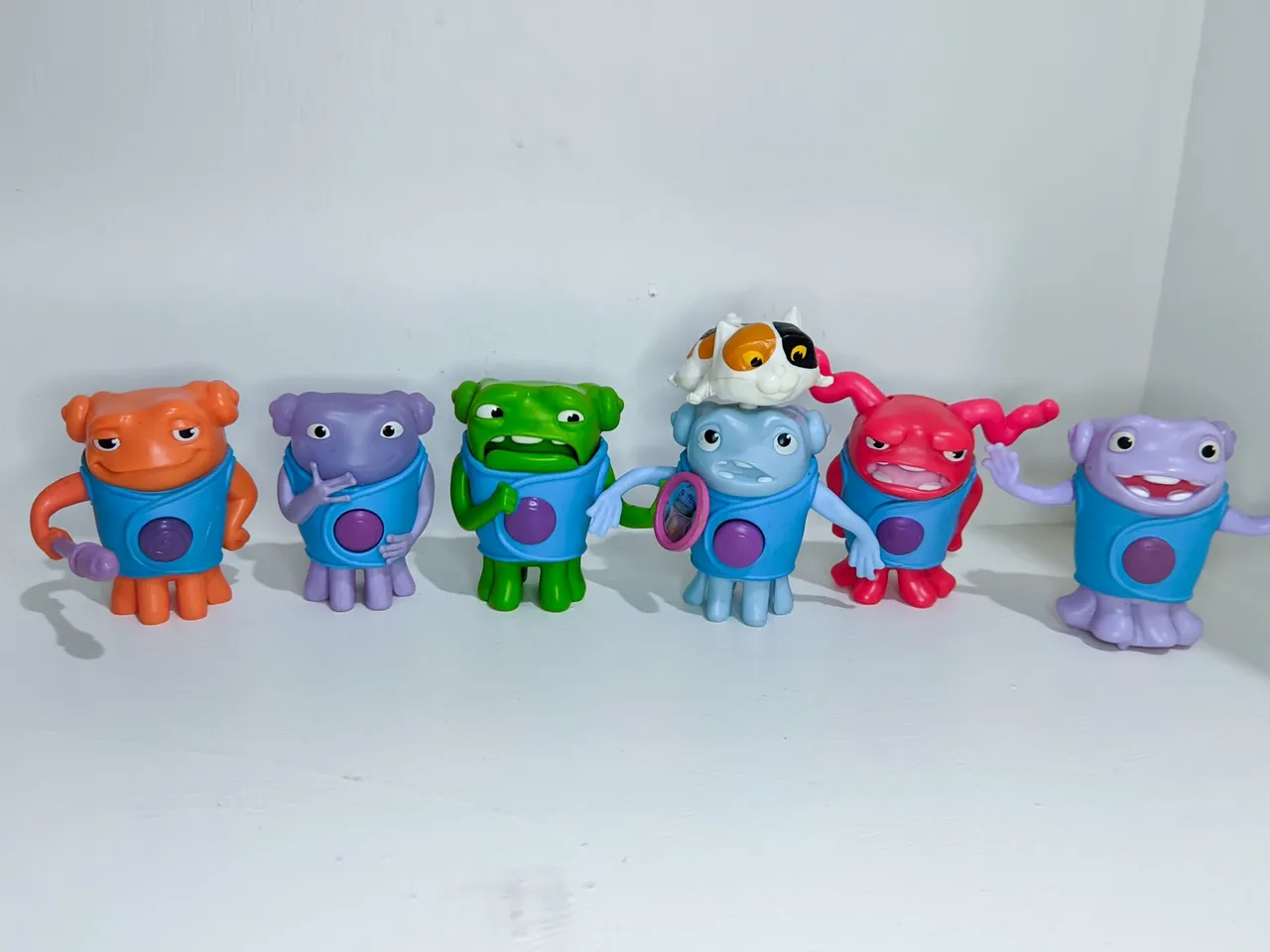 Lote Bonecos Coleção Aliens McDonald's