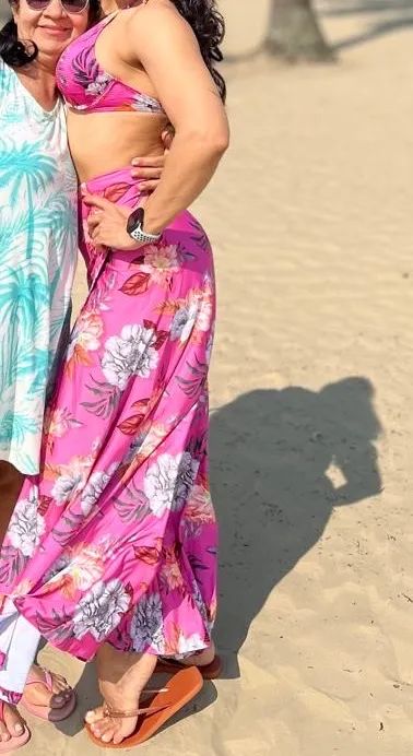conjunto com 3 peças: saída, biquíni. marca vestem - Foto 4